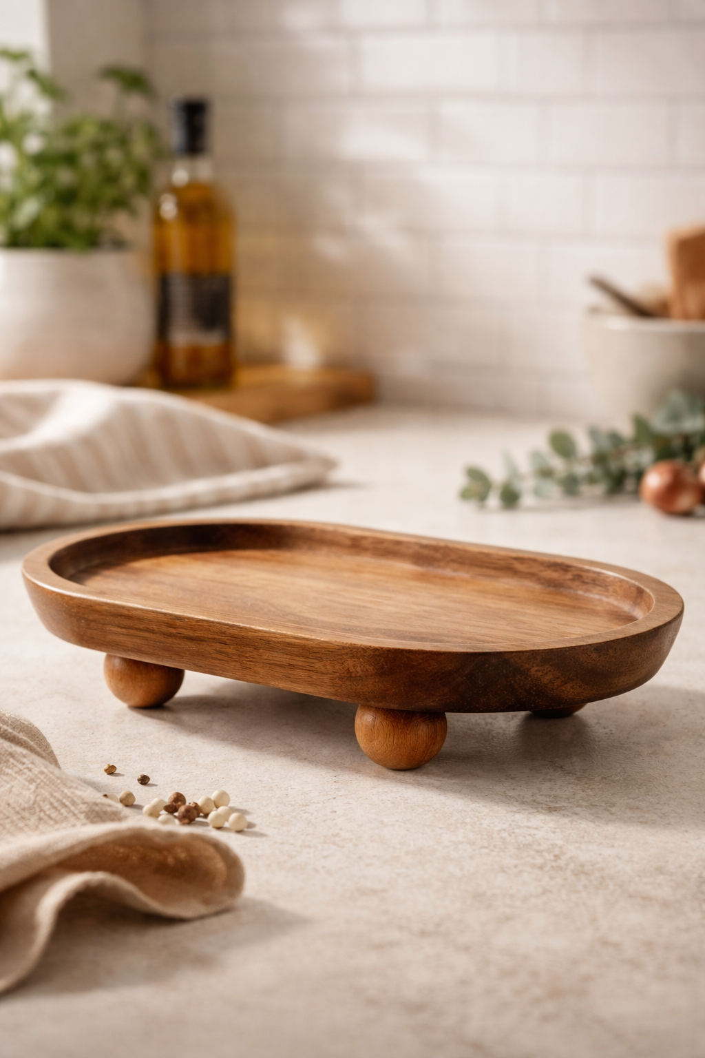 Stillwood Wooden Tray — Beauty That Serves Quietly 🤎