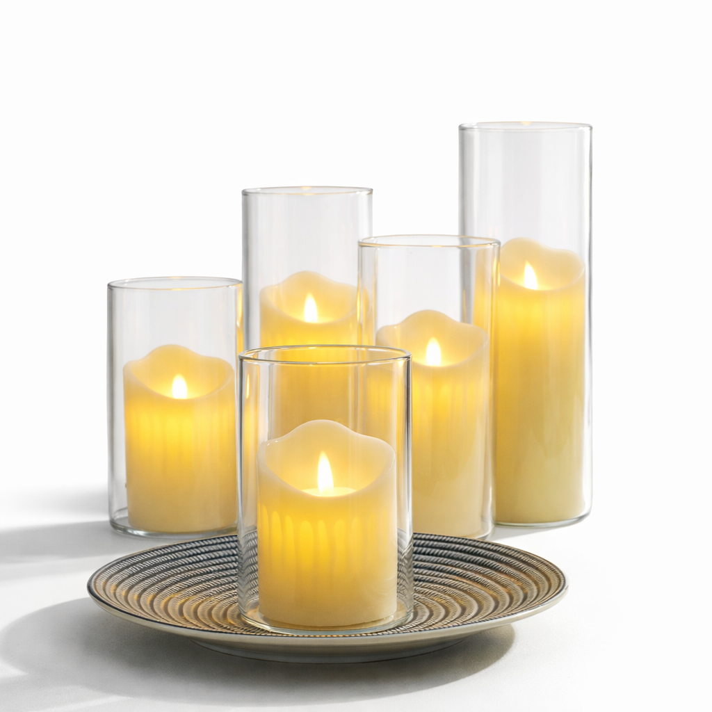 Lumen Quiet™ Flameless LED Candle Set