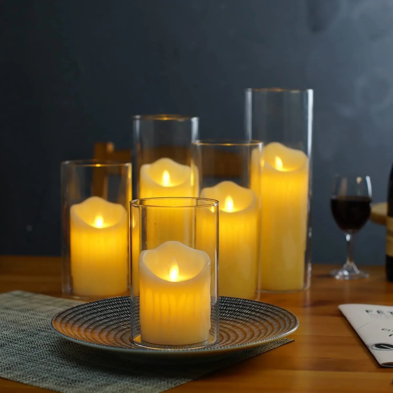 Lumen Quiet™ Flameless LED Candle Set
