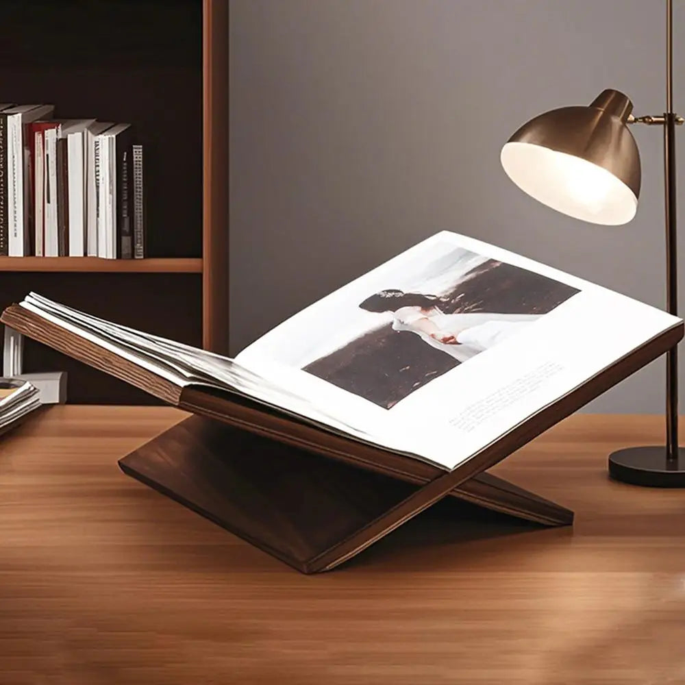 Still & Study Wooden Book Display Stand