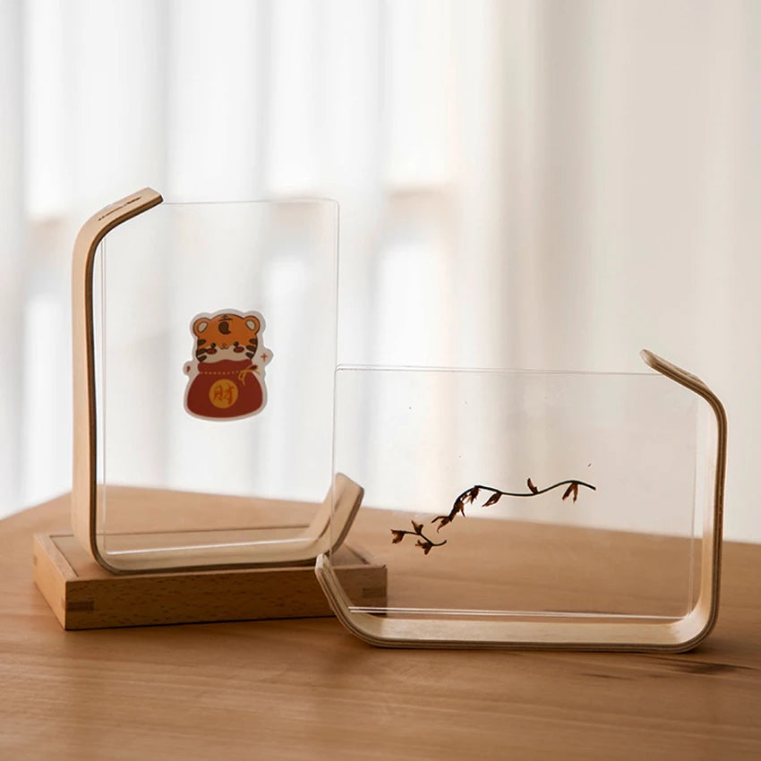 Timeless Wood Display