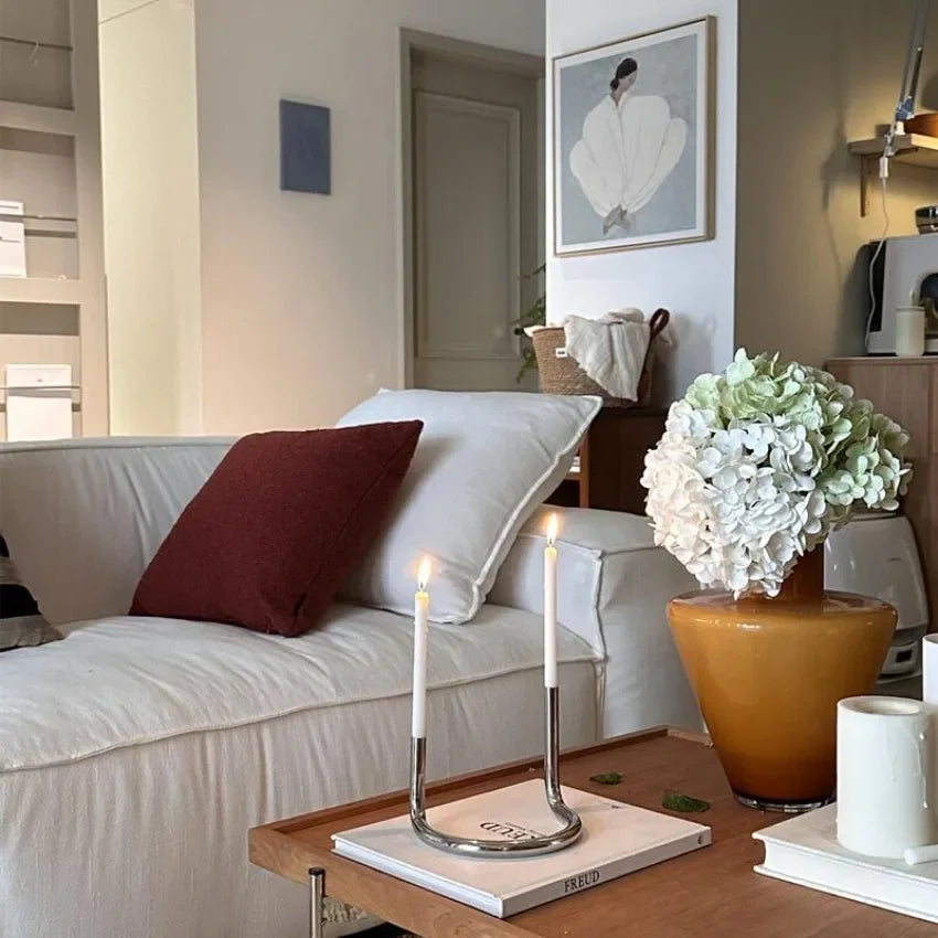 Dual Light Balance Nordic U-Shape Candle Holder⚔️