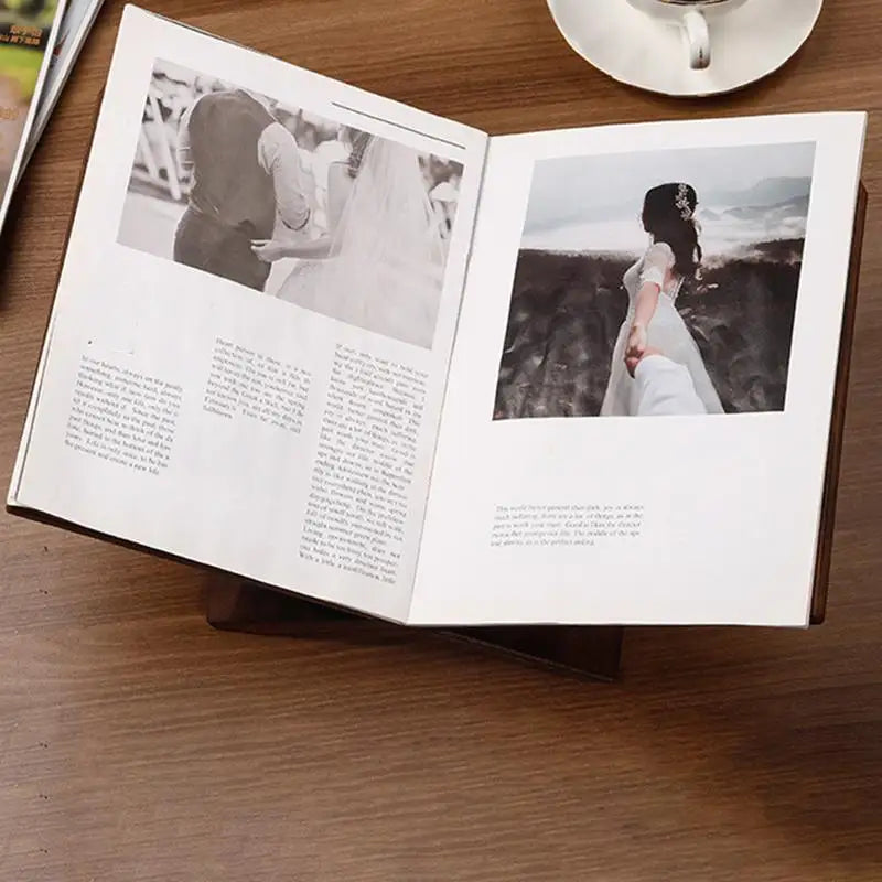 Still & Study Wooden Book Display Stand