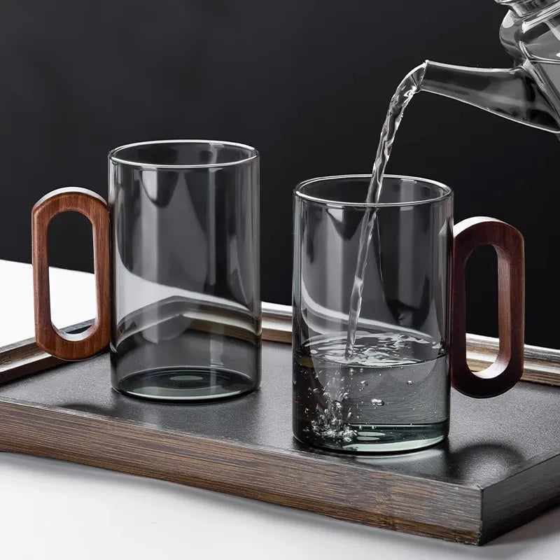 Glass & Wood Harmony