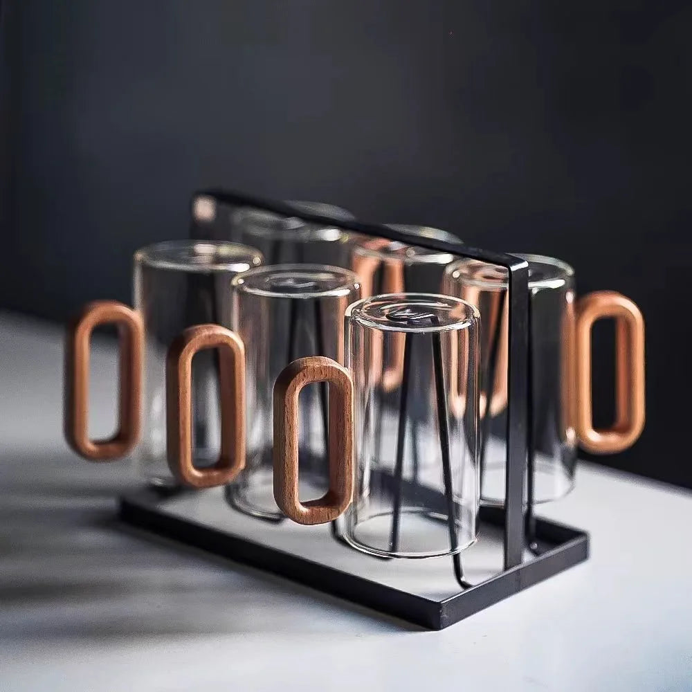 Glass & Wood Harmony