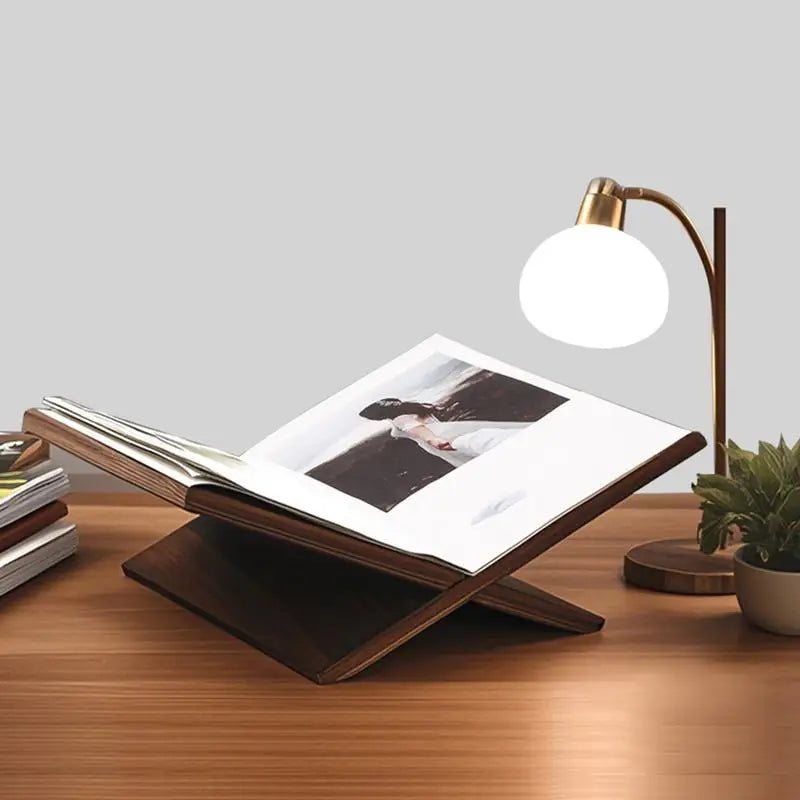 Still & Study Wooden Book Display Stand