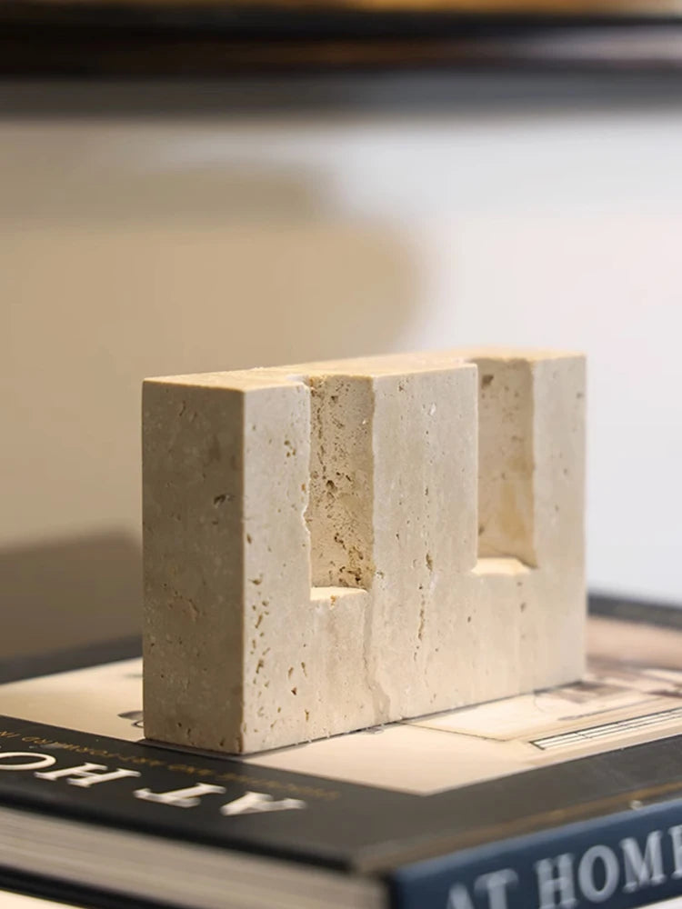 Travertine's Serene Glow