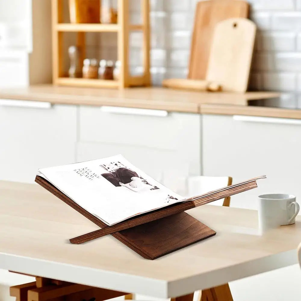 Still & Study Wooden Book Display Stand