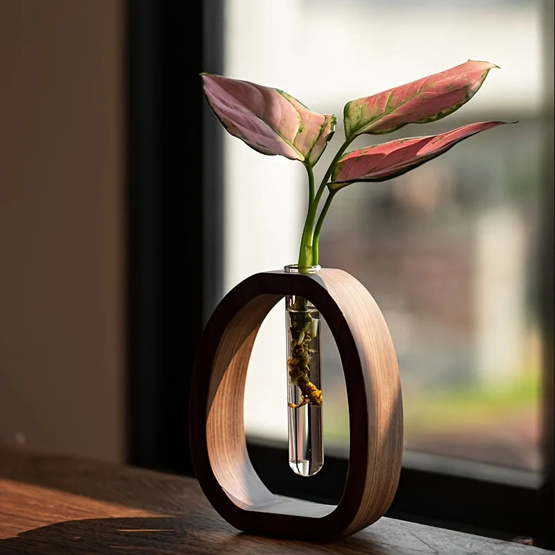 Serene Floral Vessel