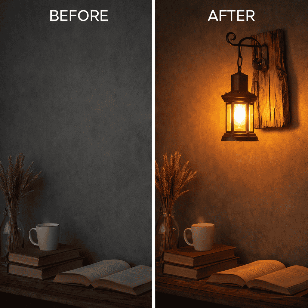 Guiding Light™ Vintage Wall Sconce